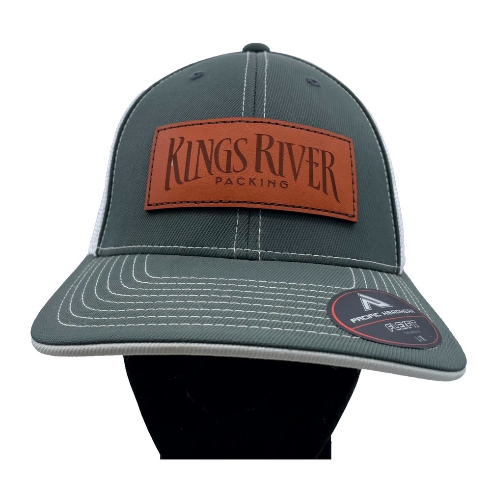 Kings River Packing Trucker Hat Mens L-XL 7 3/8-8 Fitted Central Valley Farming